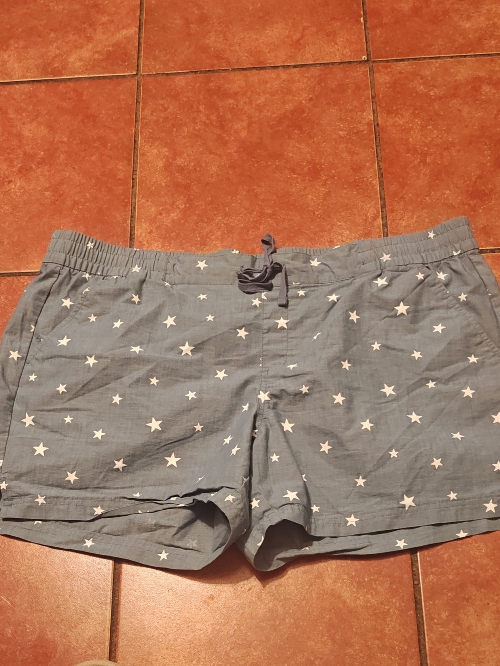 Blue Star Print Women’s Lounge Shorts